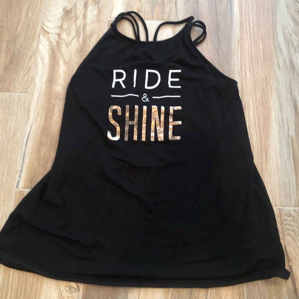 Peloton strappy back tank
